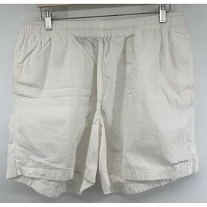 Vtg Polo Sport Tennis Shorts White XL 90"s 36" Waist 6" Inseam 100% Cotton